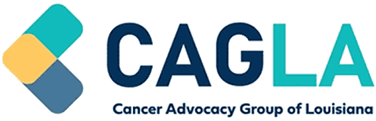 Cancer Advocacy Group of Louisiana logo.
