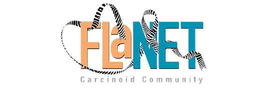 FLaNET Carcinoid Community logo.